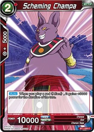 Scheming Champa (BT1-006) - Galactic Battle