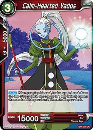 Calm-Hearted Vados (BT1-009) - Galactic Battle