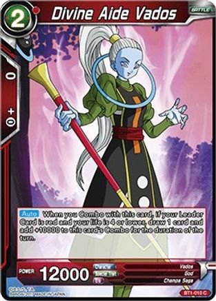 Divine Aide Vados (BT1-010) - Galactic Battle