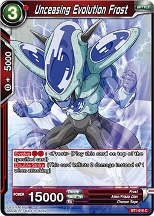 Unceasing Evolution Frost (BT1-016) - Galactic Battle
