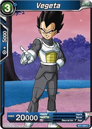 Vegeta (BT1-038) - Galactic Battle