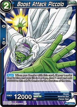 Boost Attack Piccolo (BT1-045) - Galactic Battle