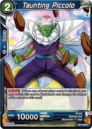 Taunting Piccolo (BT1-046) - Galactic Battle
