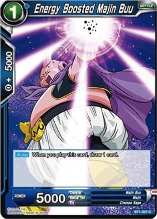 Energy Boosted Majin Buu (BT1-047) - Galactic Battle
