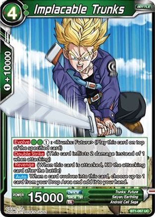 Implacable Trunks (BT1-067) - Galactic Battle