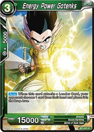 Energy Power Gotenks (BT1-071) - Galactic Battle