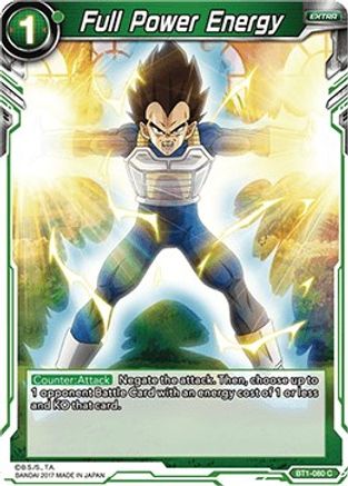 Full Power Energy (BT1-080) - Galactic Battle