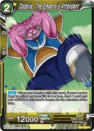 Dodoria, The Emperor's Attendant (BT1-100) - Galactic Battle