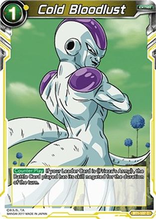 Cold Bloodlust (BT1-107) - Galactic Battle