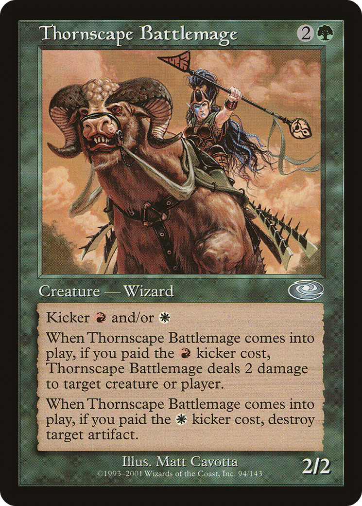 Thornscape Battlemage (PLS-094) - Planeshift Foil