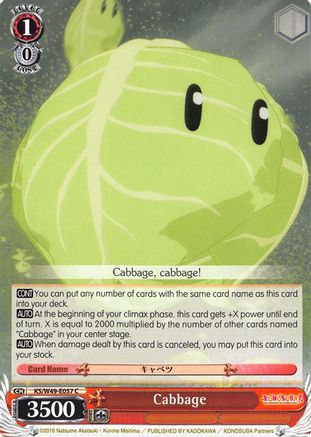 Cabbage (KS/W49-E057 C) - KonoSuba