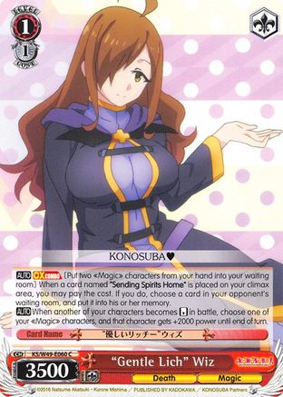 "Gentle Lich" Wiz (KS/W49-E060 C) - KonoSuba
