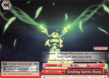 Sending Spirits Home (KS/W49-E070 CC) - KonoSuba