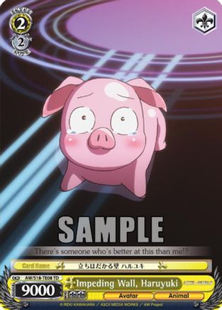 Impeding Wall, Haruyuki (AW/S18-TE08 TD) - Accel World