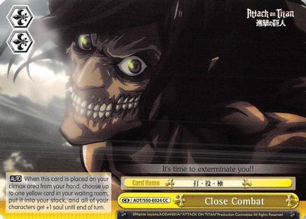 Close Combat (AOT/S50-E024 CC) - Attack on Titan Vol. 2