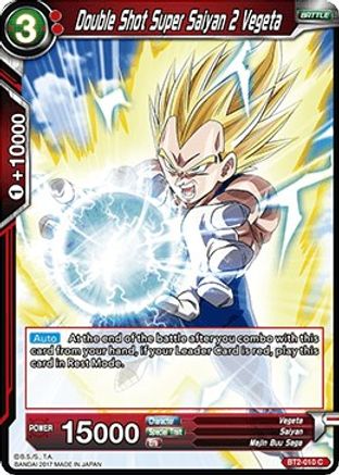 Double Shot Super Saiyan 2 Vegeta (BT2-010) - Union Force