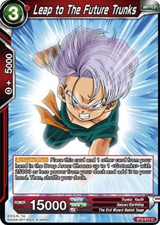 Leap to The Future Trunks (BT2-011) - Union Force