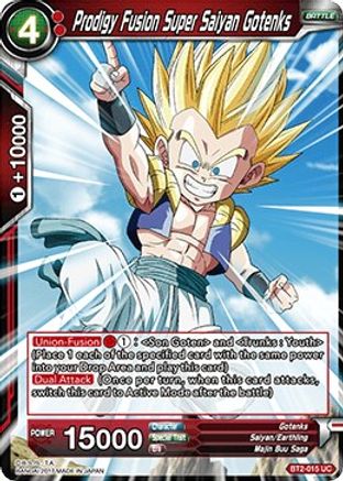 Prodigy Fusion Super Saiyan Gotenks (BT2-015) - Union Force