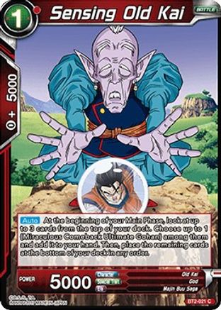 Sensing Old Kai (BT2-021) - Union Force