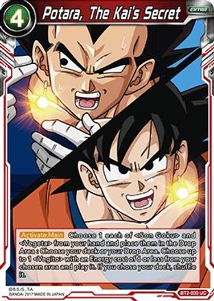 Potara, The Kai's Secret (BT2-030) - Union Force