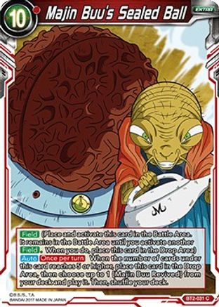 Majin Buu's Sealed Ball (BT2-031) - Union Force