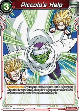 Piccolo's Help (BT2-032) - Union Force