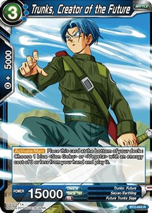 Trunks, Creator of the Future (BT2-043) - Union Force
