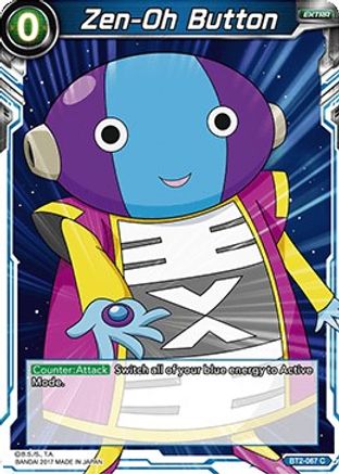 Zen-Oh Button (BT2-067) - Union Force