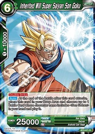 Inherited Will Super Saiyan Son Goku (BT2-071) - Union Force