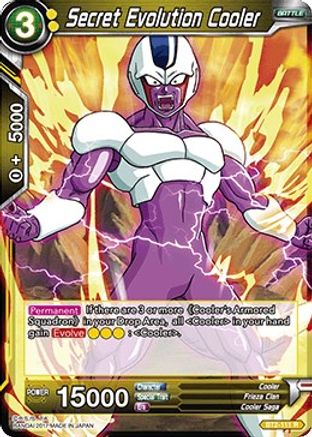 Secret Evolution Cooler (BT2-111) - Union Force