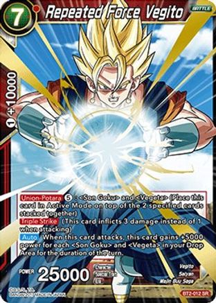 Repeated Force Vegito (BT2-012) - Union Force