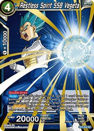 Restless Spirit SSB Vegeta (BT2-040) - Union Force
