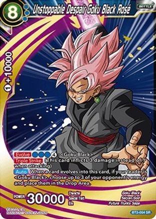 Unstoppable Despair Goku Black Rose (BT2-054) - Union Force