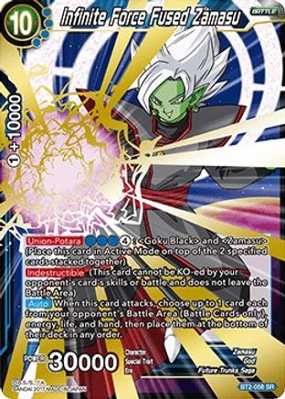 Infinite Force Fused Zamasu (BT2-058) - Union Force