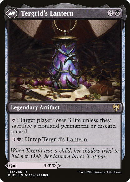 Tergrid, God of Fright (KHM-112) - Kaldheim Foil