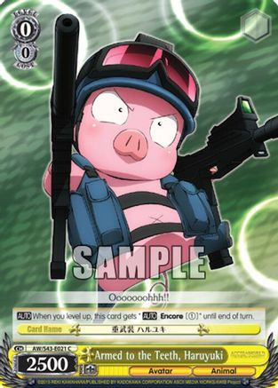 Armed to the Teeth, Haruyuki (AW/S43-E021 C) - Accel World -Infinite Burst-