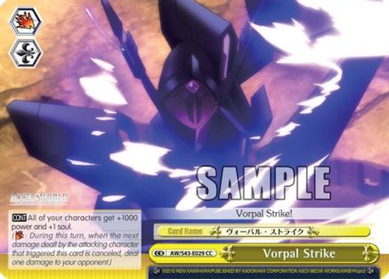 Vorpal Strike (AW/S43-E029 CC) - Accel World -Infinite Burst-