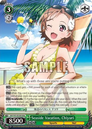 Seaside Vacation, Chiyuri (RRR) (AW/S43-E030R RRR) - Accel World -Infinite Burst-