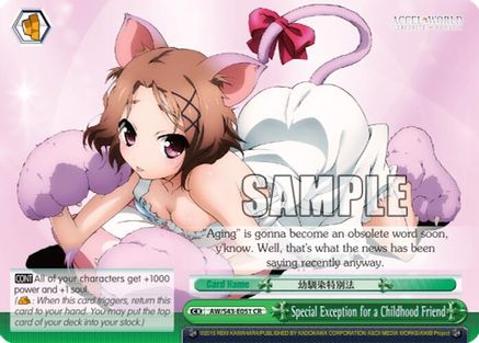 Special Exception for a Childhood Friend (AW/S43-E051 CR) - Accel World -Infinite Burst-