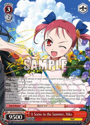 A Scene in the Summer, Niko (SP) (AW/S43-E054SP SP) - Accel World -Infinite Burst-
