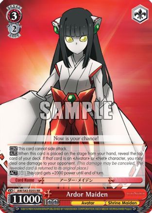 Ardor Maiden (AW/S43-E055 RR) - Accel World -Infinite Burst-