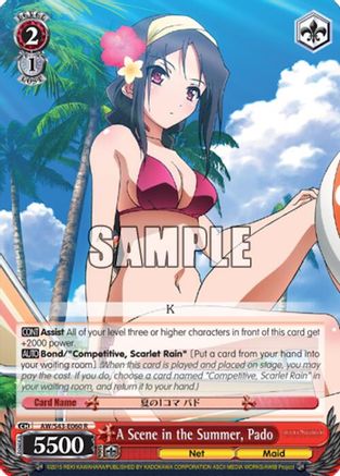 A Scene in the Summer, Pado (AW/S43-E060 R) - Accel World -Infinite Burst-