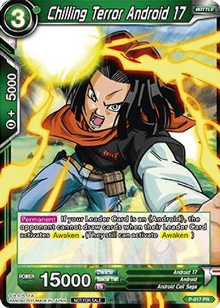 Chilling Terror Android 17 (Foil Version) (P-017) - Promotion Cards