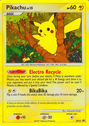 Pikachu DP16  - Holofoil Countdown Calendar Promos - Promo