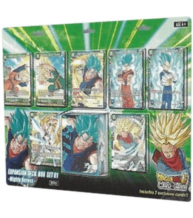 Expansion Deck Box Set 01 - Mighty Heroes  - Expansion Deck Box Set 01 Mighty Heroes