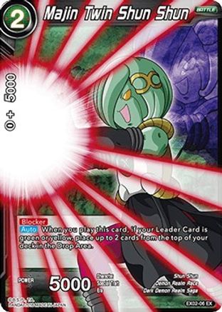 Majin Twin Shun Shun (Foil) (EX02-06) - Expansion Deck Box Set 02 Dark Demons Villains