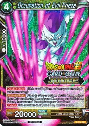 Occupation of Evil Frieza (P-018) - Judge Promotion Cards