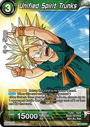 Unified Spirit Trunks (Foil) (EX01-06) - Expansion Deck Box Set 01 Mighty Heroes