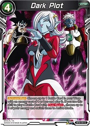 Dark Plot (BT3-121) - Cross Worlds Foil