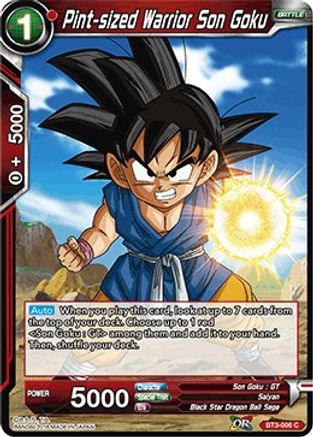 Pint-sized Warrior Son Goku (BT3-006) - Cross Worlds